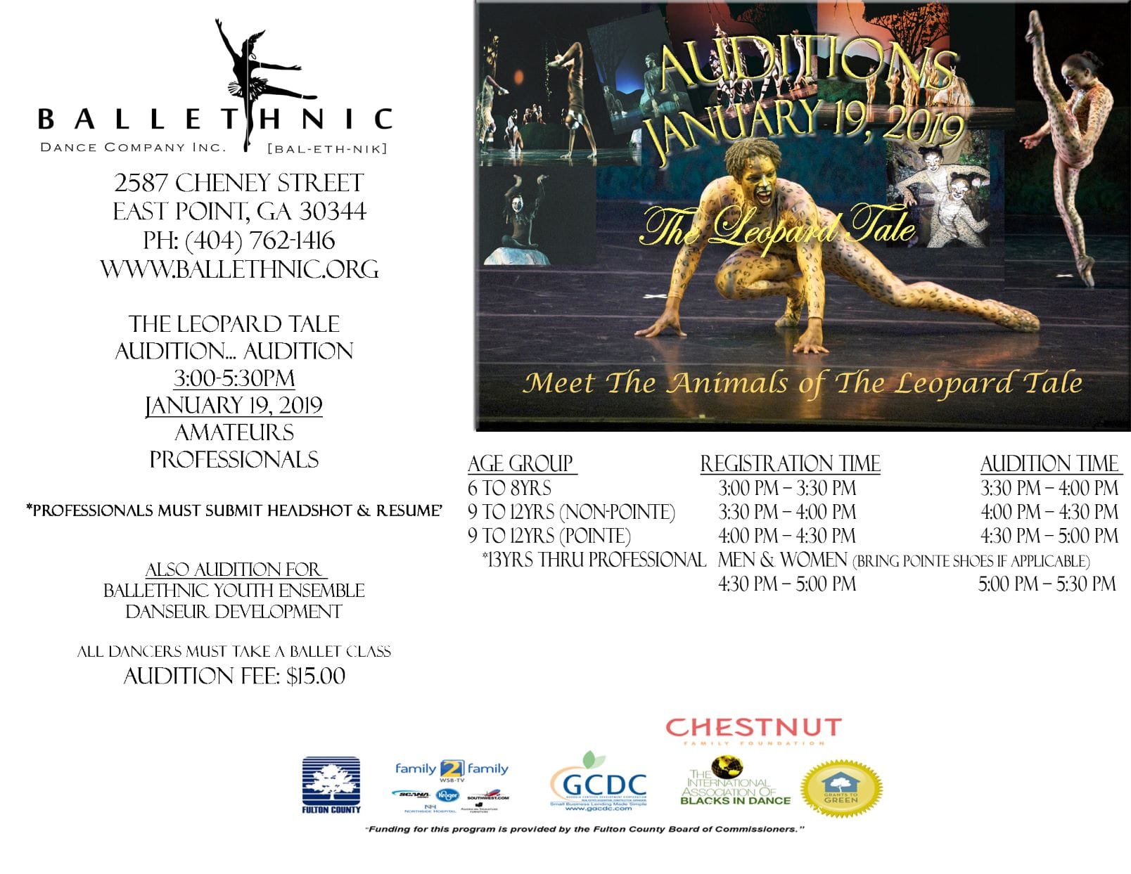 Atlanta Dancer Auditions – Auditions Free