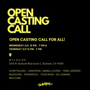 Los Angeles Open Call for Talent