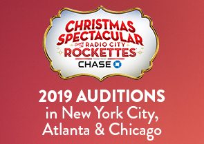 Read more about the article Open Auditions in NYC, Atlanta  Chicago – Singers & Kids for Christmas Spectacular Starring the Radio City Rockettes