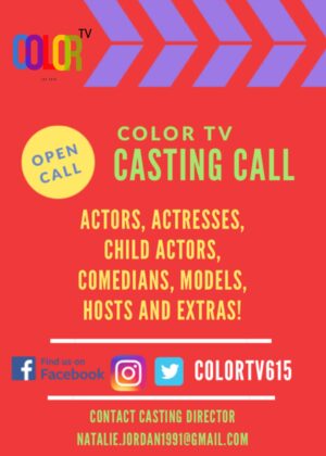 Nashville, TN Auditions for Web Series