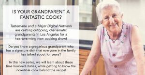 Read more about the article Casting Grandparents That Are Great Cooks for New Cooking Show in Los Angeles
