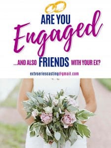 Read more about the article Nationwide Casting for Those Engaged Yet Still Close To Their Ex