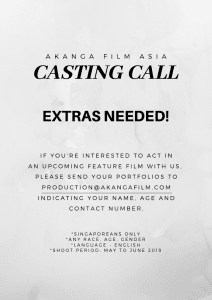 Read more about the article Casting Call for Extras in Singapore