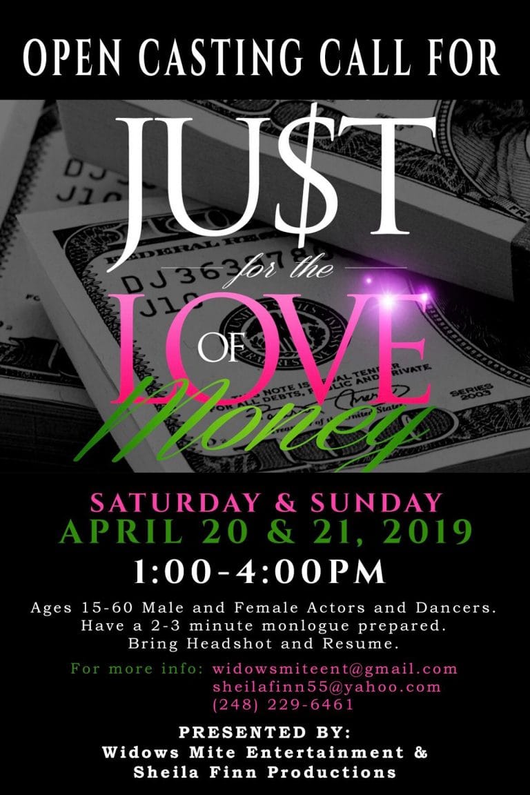 Open Call in Atlanta for Theater Production Open Call in Atlanta for