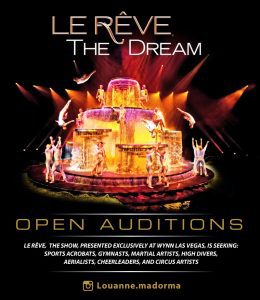 Read more about the article Acrobat Auditions for “Le Reve The Dream” in Multiple Cities Nationwide