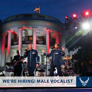 Read more about the article United States Air Force Band Holding Nationwide Auditions for Lead, Male, Singer