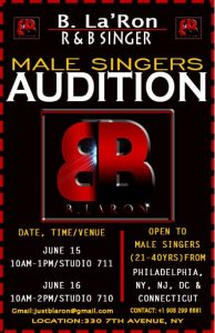 Read more about the article Open Auditions for Male Singers in NYC