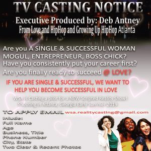 Reality Show Casting Women Ready to Succeed @ Love – Nationwide