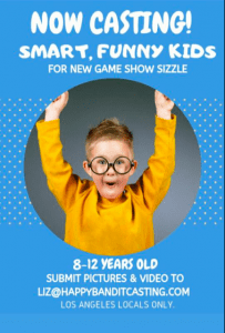 Read more about the article Casting Kids 8 to 12 for New Game Show in Los Angeles
