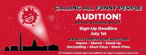 Read more about the article DC Comedy Theater Auditions at Laugh Index
