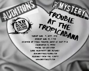 Read more about the article Acting Auditions in Clearwater, FL for “Trouble at the Tropicabana”