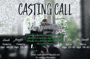 Read more about the article Auditions in Memphis for Indie Film Project