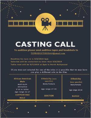 Actors in L.A. for Indie Film Project