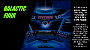 Read more about the article Musical Auditions in San Diego for “Galactic Funk”