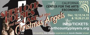 San Diego Theater Auditions for “Sherlock Holmes and the Case of the Christmas Angels”