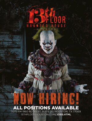 Auditions in Houston for Scare Actors – 13th Floor Haunted House