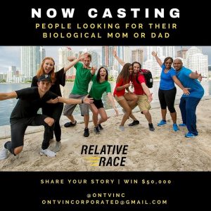 Read more about the article Casting Call for New Season of “Relative Race” Nationwide