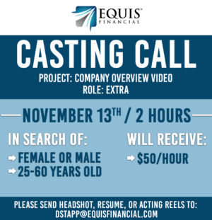 Casting Extras in Asheville, NC for Video Project