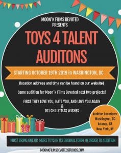 Read more about the article Open Call in DC for 2 Film Projects