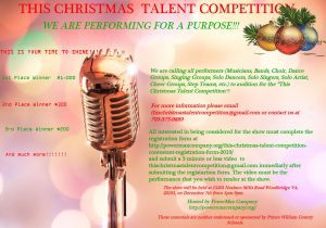 Read more about the article Performers for Christmas Talent Competition in The DC / DMV Area