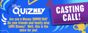Read more about the article Auditions for New Disney Channel Show, Disney Quizney