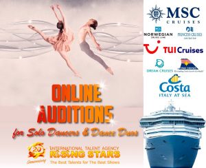 Read more about the article Auditions for International Cruise Line, Performers, Singers and Musicians