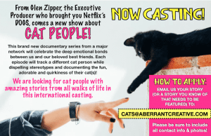 Read more about the article Casting Call for Cat People Worldwide