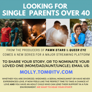 Casting People Over 40 That Are Still Looking For True Love