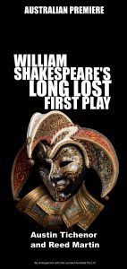 Read more about the article Auditions in Sydney Australia for “William Shakespeare’s Long Lost First Play”