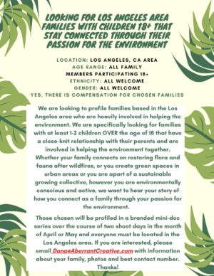 Casting Call in L.A. for Eco-Conscious Families