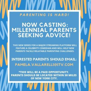 Read more about the article Casting Parents and Their Kids for New Streaming Series in the NY Tri-State Area