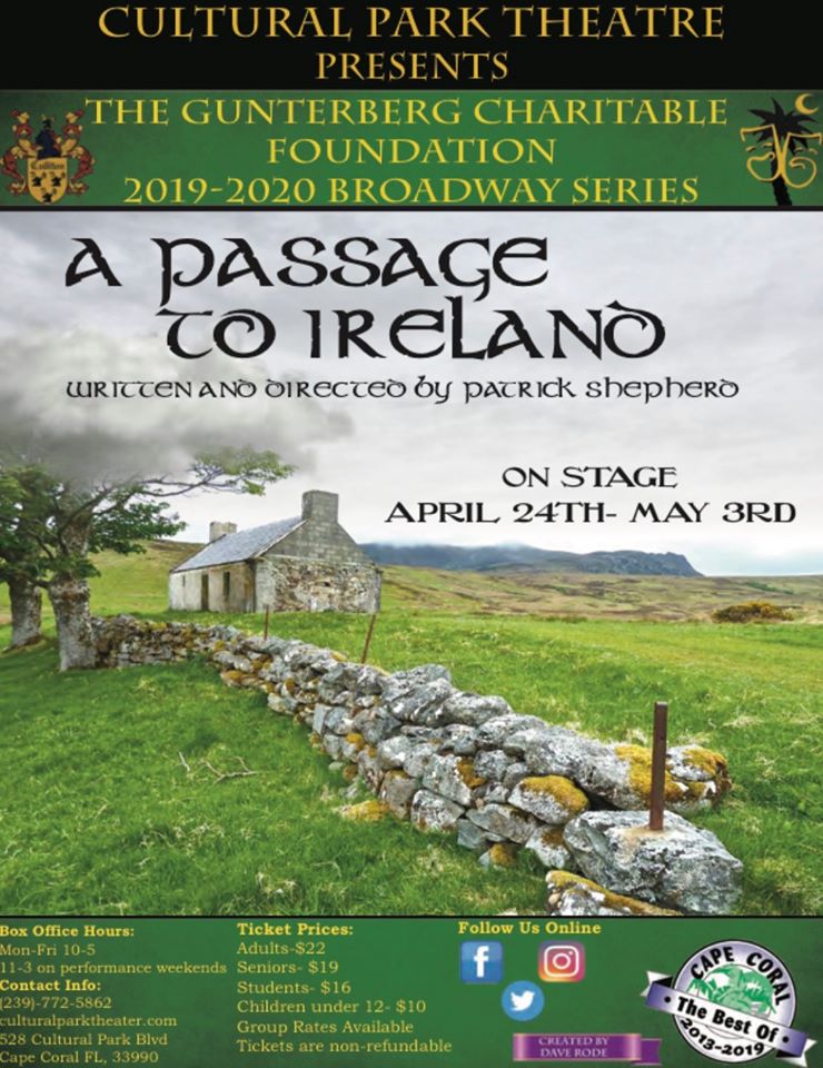 Read more about the article Theater Auditions in Fort Myers, FL for “A Passage to Ireland”