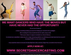 Read more about the article Casting Secret Dancers Nationwide