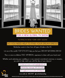 Read more about the article Casting Brides To Be in NYC Looking for a Wedding Dress