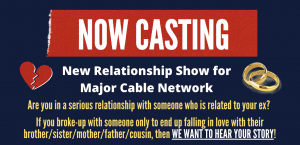 Casting Call Nationwide for Relationship TV Show on TLC