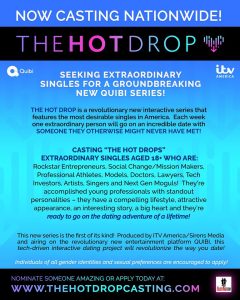 Read more about the article Casting Amazing Singles for a New Dating Reality Show, The Hot Drop