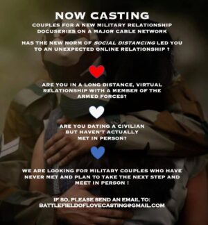 Casting Couples in a Long Distance Military-Civilian Relationship