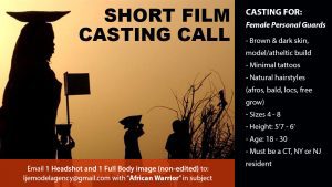 Casting Models for Movie Role in NY Tri State Area