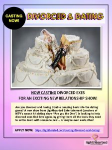 Read more about the article New Show Casting For People Who Are Divorced and Dating