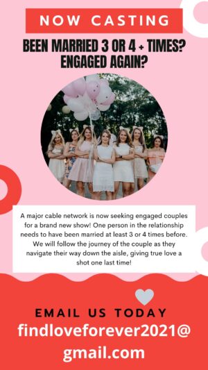 Reality TV Show Casting Serial Brides Nationwide