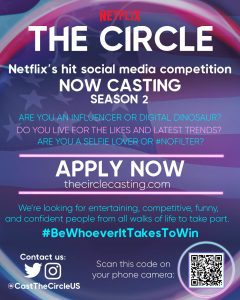 Read more about the article Casting Call for Netflix’s “The Circle” New Season