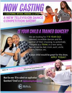 Read more about the article Auditions for Kids in Utah, Nevada, Arizona and California for New Kids Dance Show