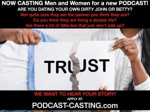 Casting Couples Nationwide For A Relationship Podcast – Do You Suspect Your Partner Is Not Being Honest