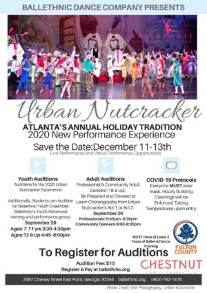 Auditions in Atlanta for Urban Nutcracker