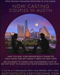 Read more about the article Casting Couples in Austin for Couple Social Experiment