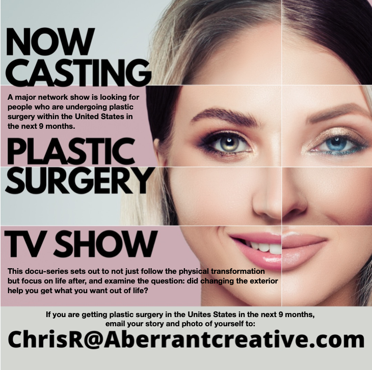 Read more about the article Casting People Who Are Getting Plastic Surgery Soon