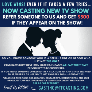 Casting Call for New Relationship Show