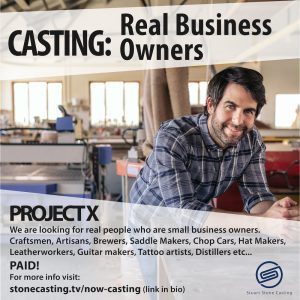 Casting Folks That Own A Small Business