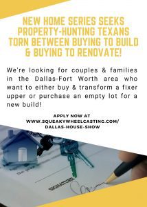 Read more about the article Casting People DEciding To Renovate or Buy a Home in Dallas Texas