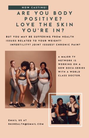 Casting People Body Positive for New Show in NY Tri-State Area
